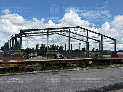 Prefabricated Steel Storage Warehouse Zimbabwe